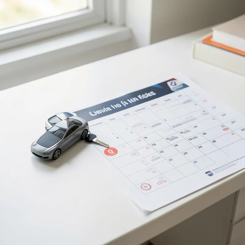 Calendrier d'entretien d'une voiture : quoi faire et quand